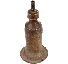 Handmade Patina Rich Brass Whale oil Or Kerosene Lamp