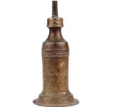 Handmade Patina Rich Brass Whale oil Or Kerosene Lamp