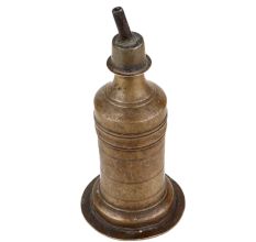 Handmade Discolored Brass Oil Wick Lamp Kerosene lamp