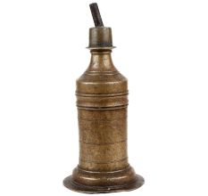 Handmade Discolored Brass Oil Wick Lamp Kerosene lamp