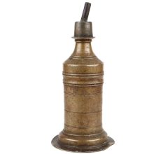 Handmade Discolored Brass Oil Wick Lamp Kerosene lamp