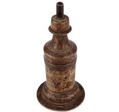 Handmade Oxidized Brass Kerosene Oil Wick lamp