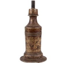 Handmade Oxidized Brass Kerosene Oil Wick lamp