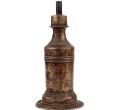 Handmade Oxidized Brass Kerosene Oil Wick lamp