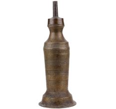 Handmade Patina Rich Brass Kerosene Oil Wick Lamp