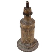 Handmade Oxidized Brass Oil Lamp Desi Home Decor