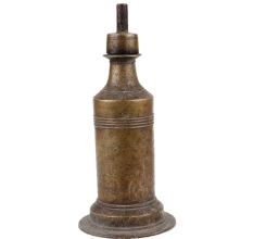 Handmade Oxidized Brass Oil Lamp Desi Home Decor