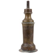 Handmade Brown Patina Brass Kerosene Lamp