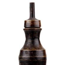 Handmade Brown Finish Old Brass Oil Lamp
