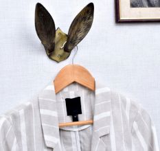 Rabbit Ear Aluminum Decorative Hook