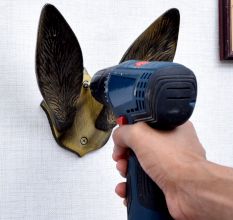 Rabbit Ear Aluminum Decorative Hook