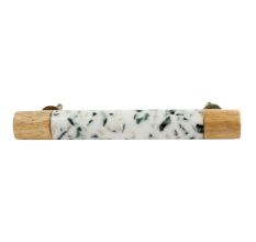 Terrazzo Marble Round Wood Handles