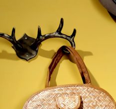 Decorative Deer Horn Aluminum Hooks