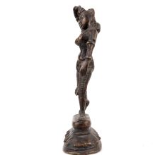 Handmade Antique Brass Dancing Lady Statue