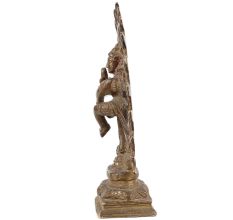 Handmade Brown Brass Nataraja Lord Shiva Statue