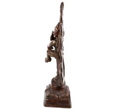 Handmade Brown Brass Natraja Dancing Idol