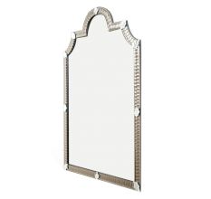 Handmade Silver Glass French Style Venetian Wall Mirror
