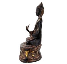 Handmade Antique Brass Blessing Buddha Statue