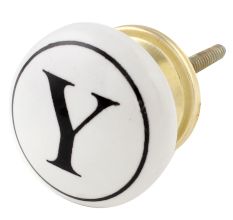 Y Alphabet Knobs