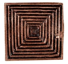 Kund Shape Antique Copper Aluminium Cabinet Knob