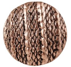 Round Jute Shape Antique Copper Aluminium Dresser Knob