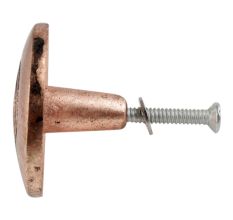 Round Spiral Antique Copper Aluminium Cabinet Knob