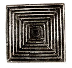 Kund Shape Antique Silver Aluminium Cabinet Knob