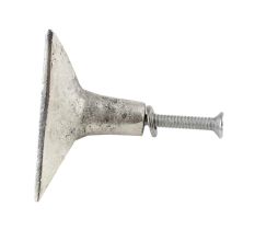 Triangular Pyramid Antique Silver Aluminium Cabinet Knob