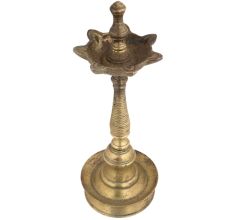 Brass Diya With A Stand