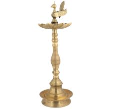 Traditional Brass Pooja Oil Lamp