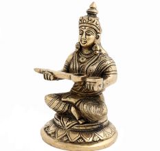 Annapoorna Devi Antique Bronze Idol
