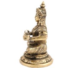 Annapoorna Devi Antique Bronze Idol