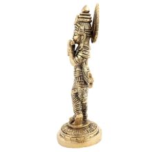 Metallic Statue Of Lord Krishna