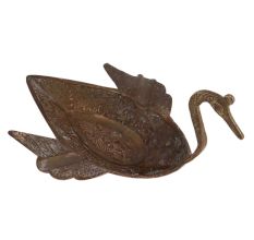 Metallic Swan For Home Decor
