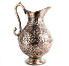 Handmade Shining Copper Embossed Large Jug