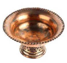 Handmade Copper Color BrassÂ Vase Flower Bowl