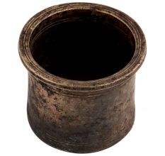 Handmade Black Coat Brass PanchPatra Holy Water Pot