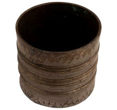 Handmade Brown Brass Panch Patra or Holy Pot