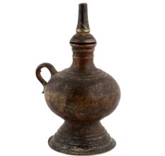 Handmade Rustic Brass Kerosene Oil Lamp