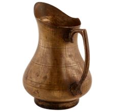 Handmade Antique Gold Brass Jug Or Ewer