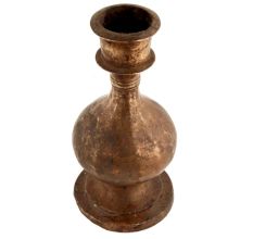 Handmade Matt Black Islamic Brass Vase