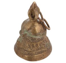 Small Bell Hanging With Santa Claus Face