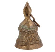 Small Bell Hanging With Santa Claus Face