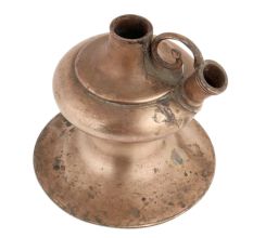 Vintage Hookah Base From North India Art