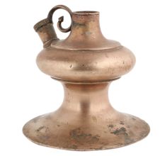 Vintage Hookah Base From North India Art