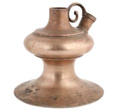 Vintage Hookah Base From North India Art
