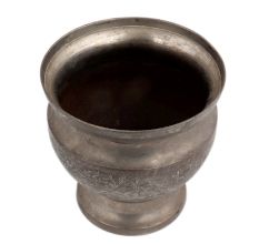 Intricately Designed Vintage Pot Carved From Hyderabad