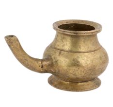 Vintage Holy Water Pot Small With Spout Plain