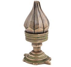 Incense Holder Lotus Flower With Turtle For Pooja Room