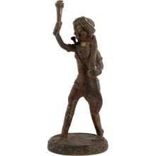 A Tribal Male Figure Standing For Office Gifting